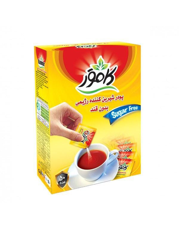 پودر شیرین کننده رژیمی ساشه ای کامور