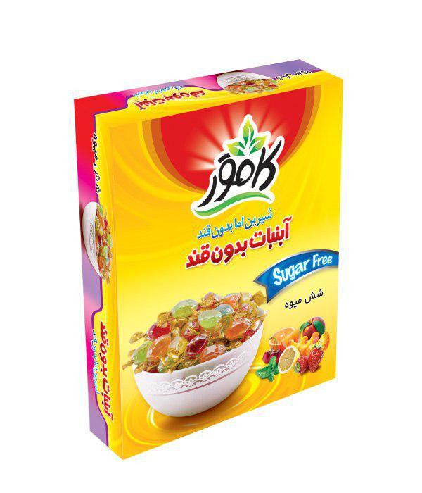 آبنبات بدون قند کامور