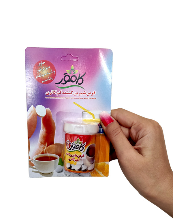 قرص شیرین کننده بدون قندکامور