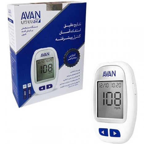 دستگاه تست قند خون AVAN بدون نوار و قلم