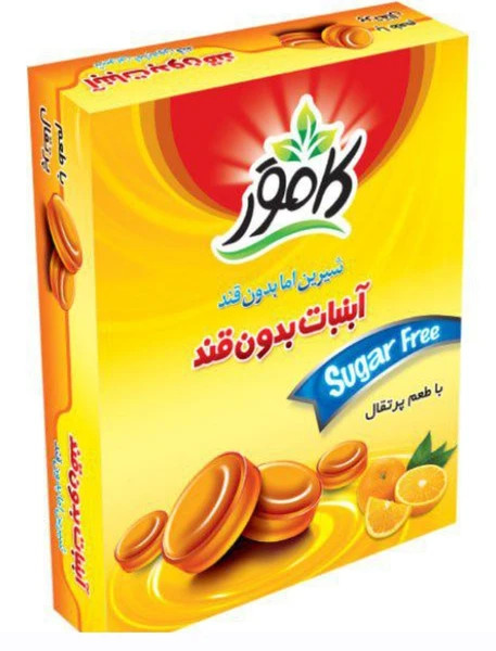 آبنبات بدون قند کامور