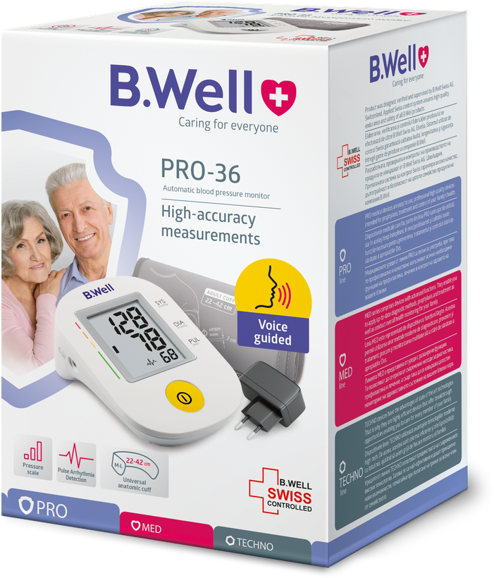 فشارسنج دیجیتال بی ول مدل B.WELL PRO-36