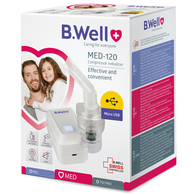نبولایزر بی ول مدل B.WELL MED-120