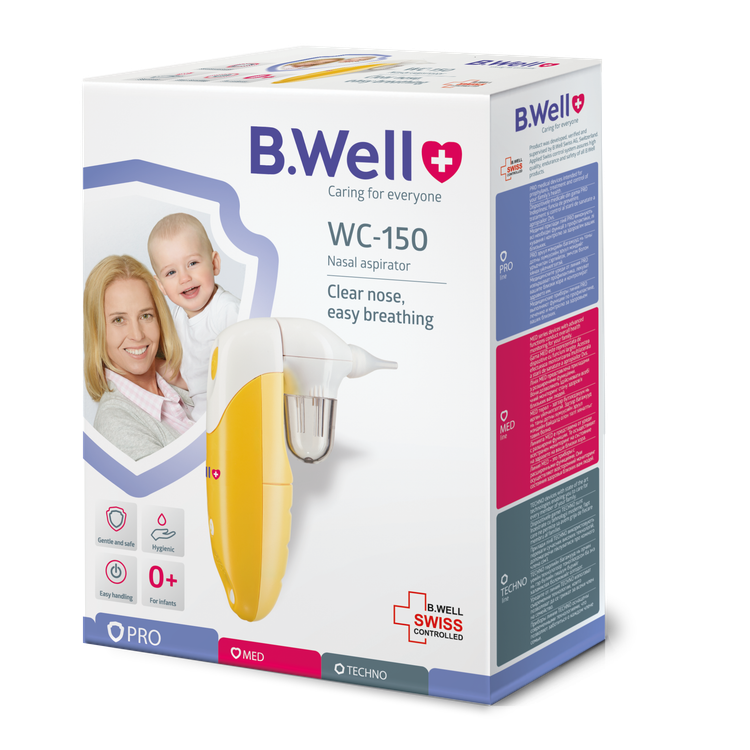 دستگاه تمیز کننده بینی کودک بی ول B.Well WC-150