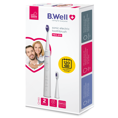مسواک برقی بی ول مدل B.WELL MED-870