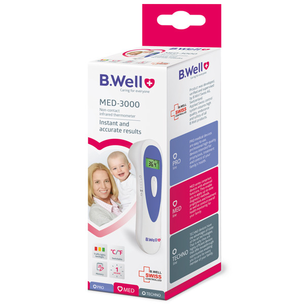 ترمومتر (تب سنج) لیزری غیرتماسی بیول مدل B.WELL MED-3000