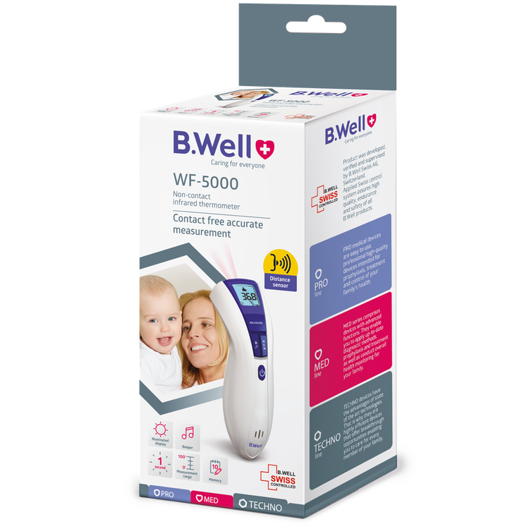 تبسنج دیجیتال غیرتماسی بیول WF-5000 b.well