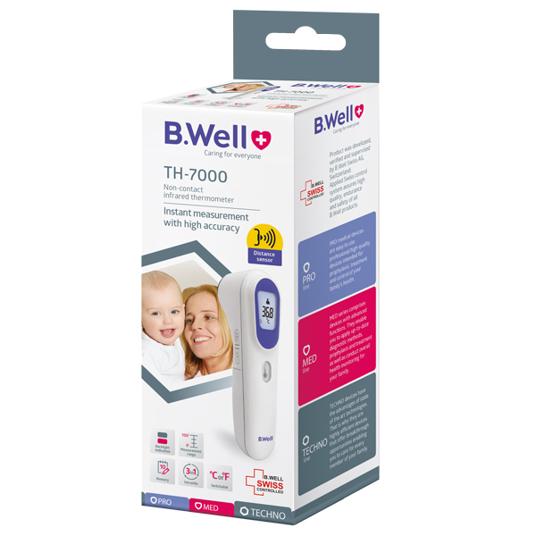 تب سنج دیجیتال بی ول مدل B.WELL TH-7000