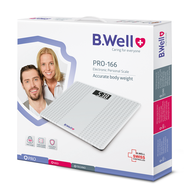ترازوی دیجیتال WK-166 بی ول B.Well